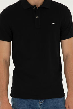 Мужская черная базовая футболка - U.s. polo assn фото 6