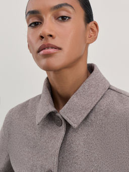 Укороченная рубашка / Zarina  фото 6