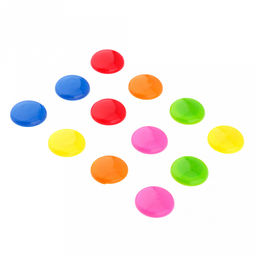 Магнитный держатель для досок д3см h1см, 12 штук, цветные, в блистере (Китай)