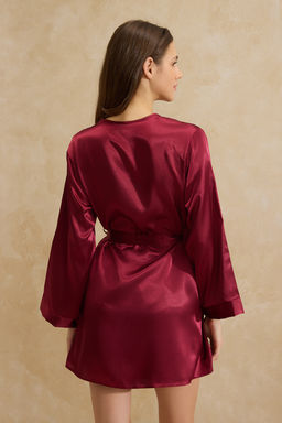 Lacivert Duz Saten Dokuma Pijama Tak?m? THMSS26PT00036 - Trendyolmilla фото 18