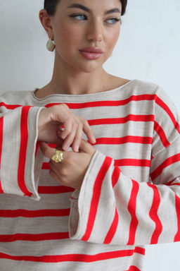 10695 Джемпер в полоску - Martichelli фото 30