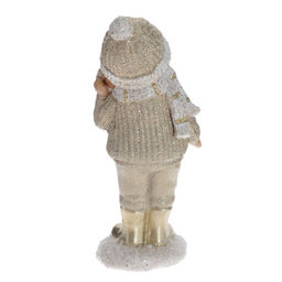 Фигурка декоративная "Мальчик/Девочка", L6 W4 H12,5 см, 2в.