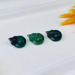 Фигурка Кошка из Флюорита