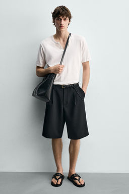 SANDALIA TIRAS DETALLE HEBILLAS / Negro - Zara фото 2