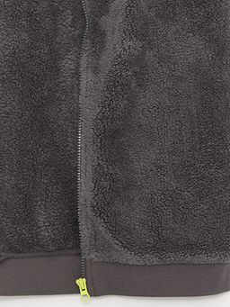 Dik Yaka Polar Erkek ?ocuk Fermuarl? Yelek - Waikiki фото 3