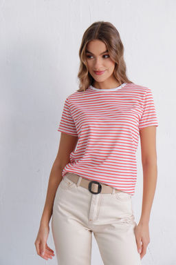 11066 Футболка базовая в полоску - Martichelli фото 2