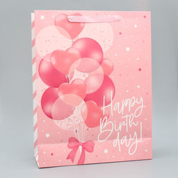 Набор пакетов ламинированных, двухсторонние С Днем Рождения 18 23 10 см 40 31 11.5 см - Дарите счастье фото 19