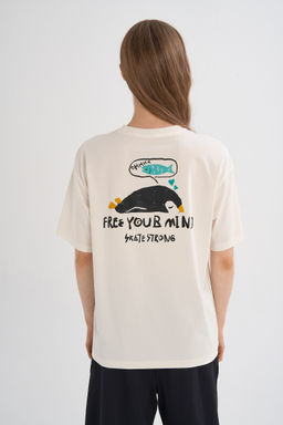 Футболка Белый ANTA SKATE SS Tee  фото 5
