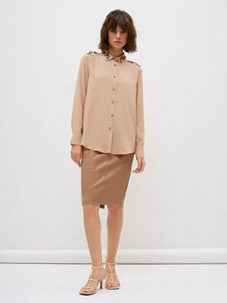 Conso/PR 200908 - beige Блузка  фото 9