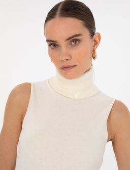 Ekru Slim Fit Kazak - Pierre cardin фото 2