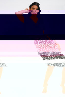 Туника женская из вискозы из вискозы Олеся серый леопард