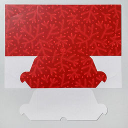 Цена за 5 шт. Коробка для капкейков «С Новым годом» 16×16×10 см