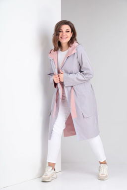 Куртка Diamant 1914-Р беж-какао фото 420