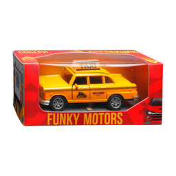 Такси инерционная машинка вид С die-cast , 1:32