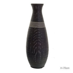 Ваза напольная 70 см Плетенка / 659-1 /уп 6/ - Галеонтрейд фото 2