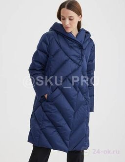 Пальто женское LZA-D101129-DN, 
темно-синий - Steinberg фото 2