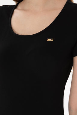 Kad_n Siyah _rme Elbise Sepette S_rpriz _ndirim - U.s. polo assn фото 6