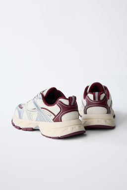 ZAPATILLA DEPORTIVA REJILLA / Rojo Burdeos - Zara фото 6