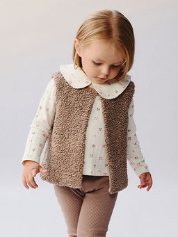 K?z Bebek Bluz, Yelek ve Tayt 3l?