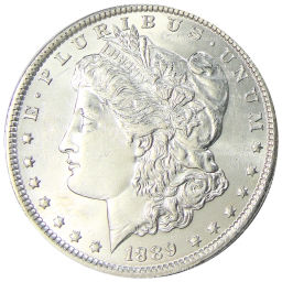 1 доллар 1889 года США Доллар Моргана