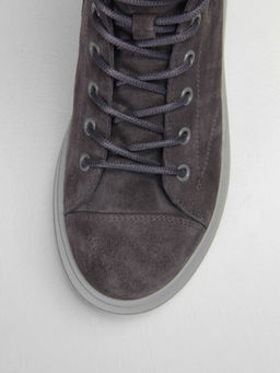 Ботинки 217.ALTAgr. Серый замок замша/Мех