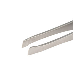 Nippon Nippers Пинцет для бровей / T-09, скошенный, 90 мм