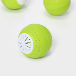 Поглотитель запаха для холодильника Доляна, 3 шт., d=5 см