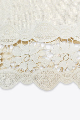 GUIPURE COMBINED TROUSERS - Zara фото 10