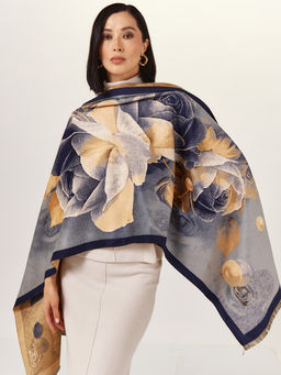 Палантин в составе шерсть и кашемир