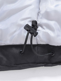 Парка зимняя женская с капюшоном черного цвета 9538-1Ch - Valianly фото 12