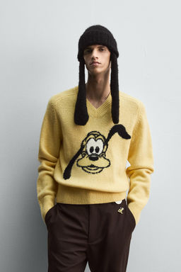 PLUTO WOOL SWEATER HARRY LAMBERT FOR ZARA X DISNEY  фото 2