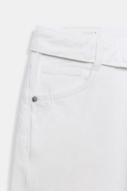 JEANS CINTURA DOBLADA TRF TIRO MEDIO / Crudo - Zara фото 7