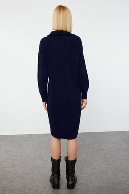 TRENDYOLMILLA Tas Mini Triko Fermuarl? Elbise TWOAW24EL00062  фото 5