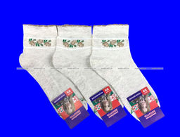 Цена за 10 пар. Беларусь носки женские лен СЕТКА арт Ж-105