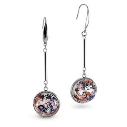 Серьги из муранского стекла