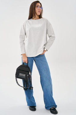 Лонгслив Эшли (серый) - Эльза фото 2