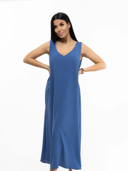 Платье женское, цвет синий