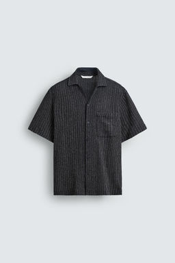 TEXTURED JACQUARD SHIRT - Zara фото 6