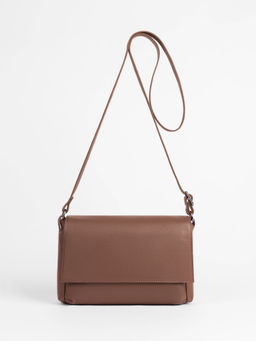 Женская кожаная сумка Richet 2800LN 351 Коричневый