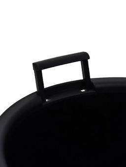 Кашпо для цветов Жемчужина, 4 л, d=29 см, h=19.5 см, пластик, со вставкой, подвесное, цвет графитовый - Simaland фото 7