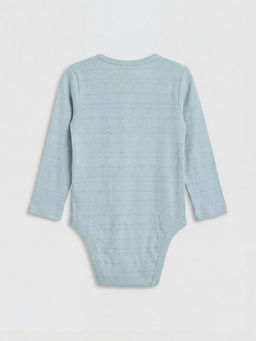 Uzun Kollu Erkek Bebek ??t??tl? Body