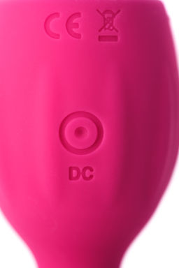 Виброшарики и стимулятор внешних эрогенных зон LEroina Tella, силикон, розовые, 10 см