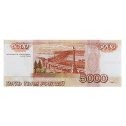 Цена за 2 шт. Пачка купюр для выкупа на свадьбу 5000, набор 80 шт., 15×6 см