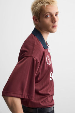 RETRO FOOTBALL TECHNICAL POLO SHIRT - Zara фото 6