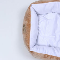 Лежанка с бортиком Рыжик 45х38х22 см - Пушистое счастье фото 3