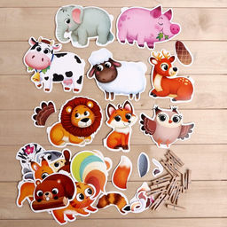 IQ-игра с прищепками Найди хвост - Iq-zabiaka фото 2