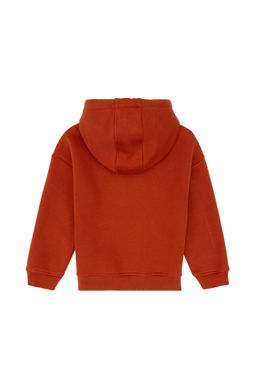 K_z _ocuk Kiremit Basic Sweatshirt
