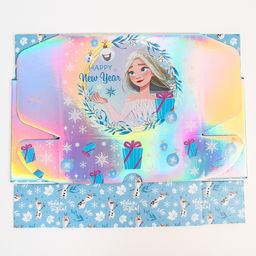 Коробка подарочная складная Happy New year Холодное сердце 31х22х9,5 см - Disney фото 4