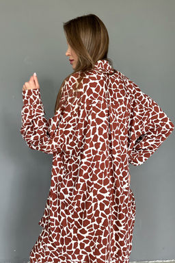 Костюм женский SET065/11/Белый, коричневый - M&G all natural фото 7