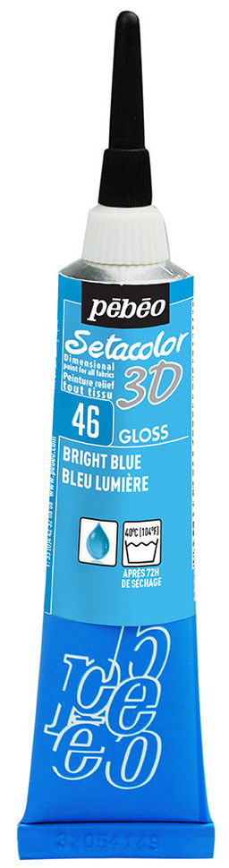 PEBEO Контур по ткани глянцевый Setacolor 3D 20 мл